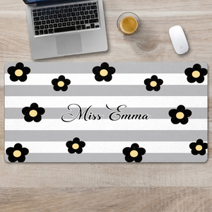 Custom Name For Her, Coworkers, Friends, Teacher - Personalized Desk Mat