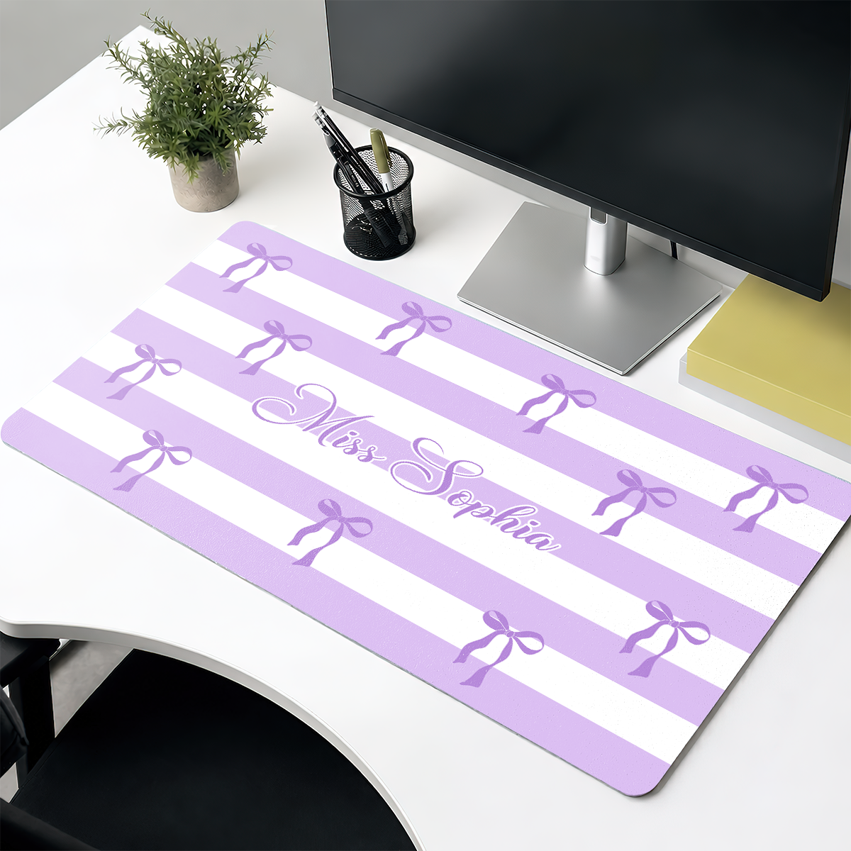Custom Name For Her, Coworkers, Friends, Teacher - Personalized Desk Mat