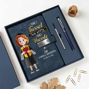 Graduation Worth The Hassle - Personalized Notebook Set