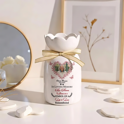 Flowers Bloom Memory Personalized Ribbon Tie Flower Vase mk1_1a1d7237-5d52-44c0-b65f-821abe7b8c3a.png
