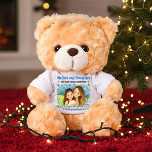 A Bond That Time Can t Break - Family Custom Photo - Personalized Teddy Bear
