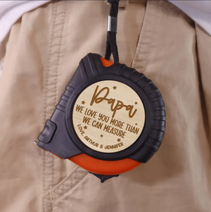 We Love You - Personalized Custom Tape Measure