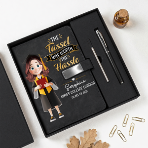 Graduation Worth The Hassle - Personalized Notebook Set