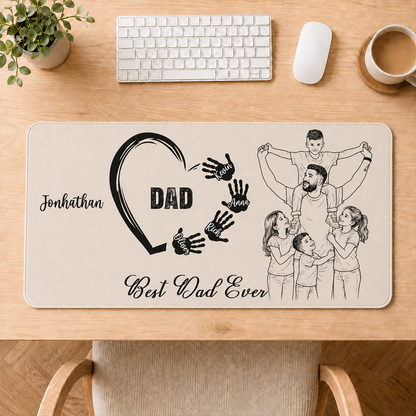 We Love You Everyday - Personalized Leather Desk Mat mk2_c76039dc-d583-4385-8019-55d7c30de6c9.png