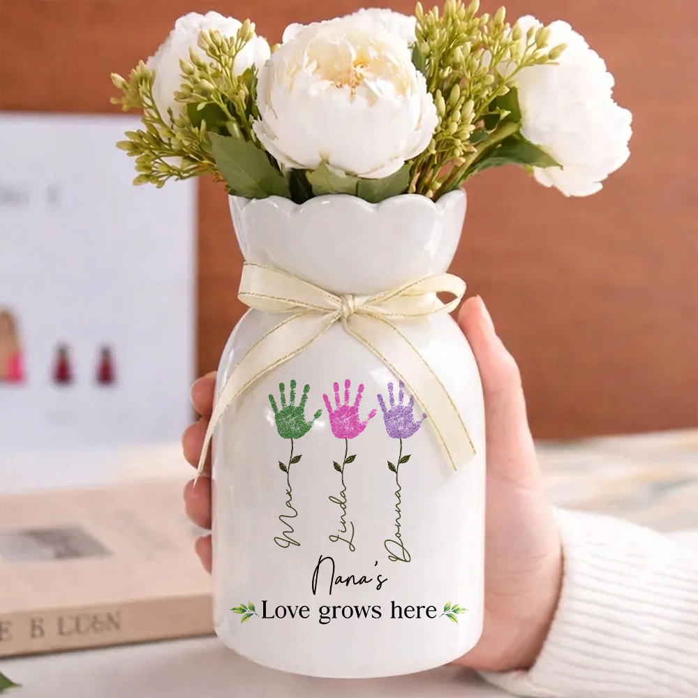 Garden Of Love Full Of Love - Personalized Flower Vase