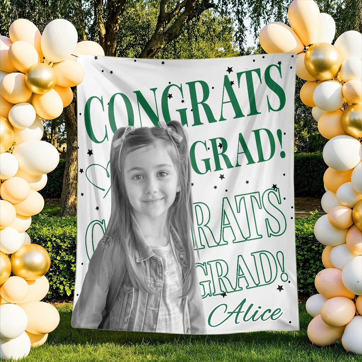 Senior 2026 Backdrop - Personalized Graduation Backdrop