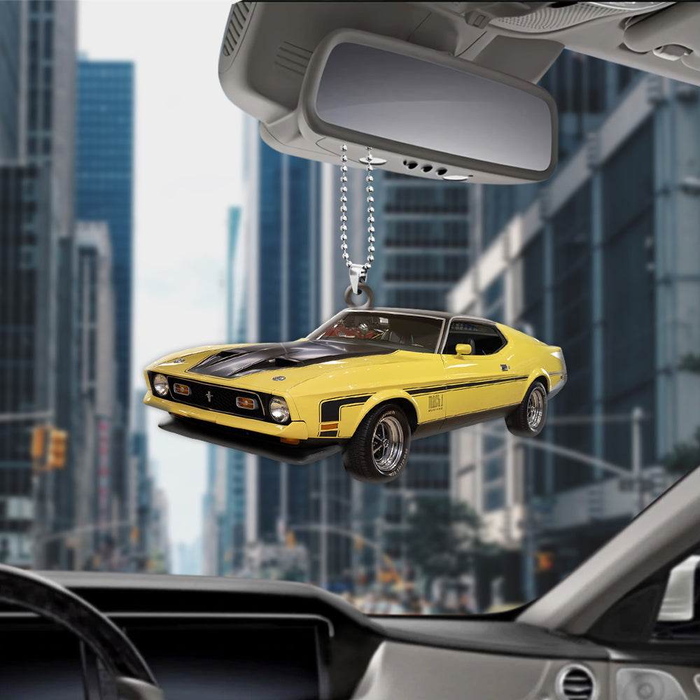 Custom Flat Car Ornament, Upload Car Photo, Gift For Car Lovers