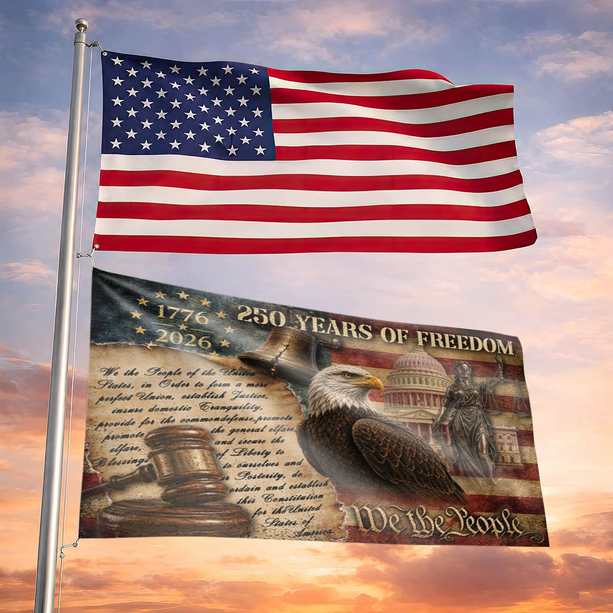 The People American Heritage Eagle Strength Patriotic
