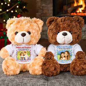 A Bond That Time Can t Break - Family Custom Photo - Personalized Teddy Bear