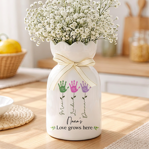 Garden Of Love Full Of Love - Personalized Flower Vase