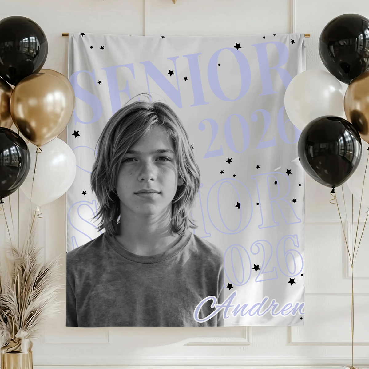 Senior 2026 Backdrop - Personalized Graduation Backdrop