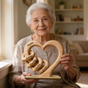 Mom Grandma Heart - Personalized 2-Layered Wooden Plaque mk4_85d0d970-8120-4846-b070-2850768ce2db.png