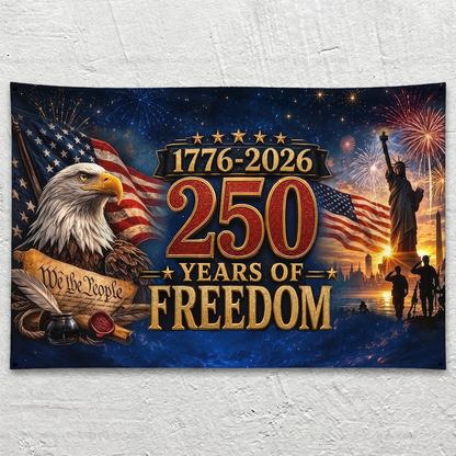 250 Years Of Freedom 1776-2026 - Personalized Banner mk5_1_76396675-4b6c-4948-9357-80bbd7a7de89.png