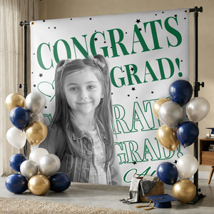 Senior 2026 Backdrop - Personalized Graduation Backdrop