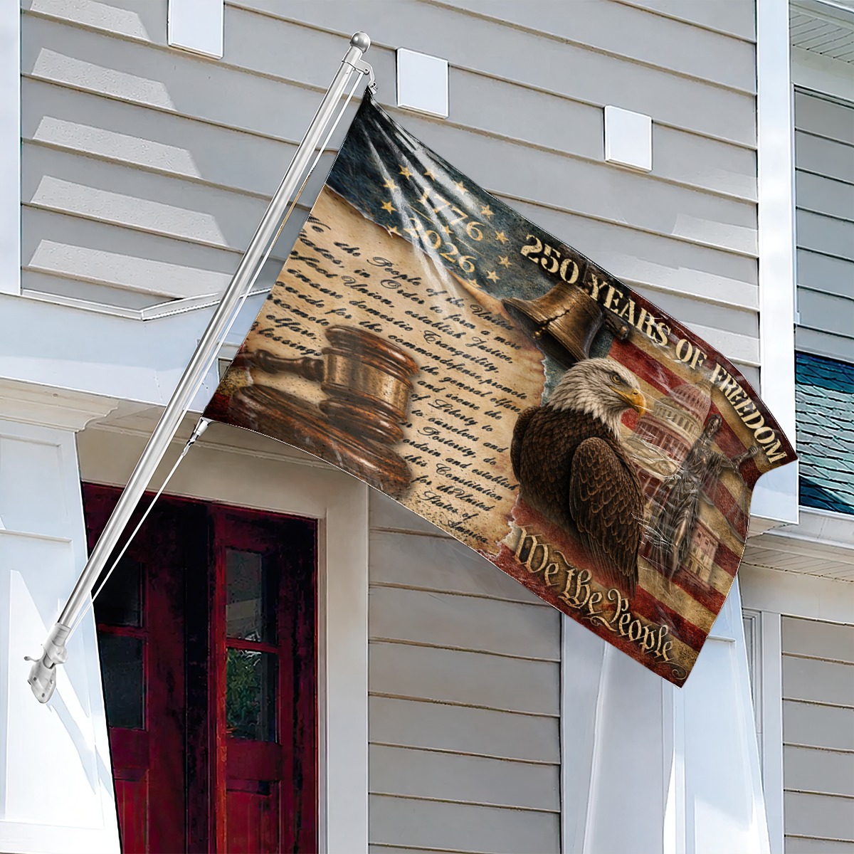 The People American Heritage Eagle Strength Patriotic