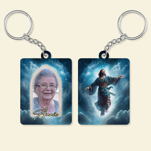 Personalized Bible Keyring-Personalized Christian Gifts For Men-Picture On Keychain