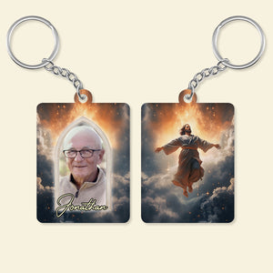Personalized Christian Keychains For Women-Personalized Christian Graduation Gifts-Custom Keychain Picture