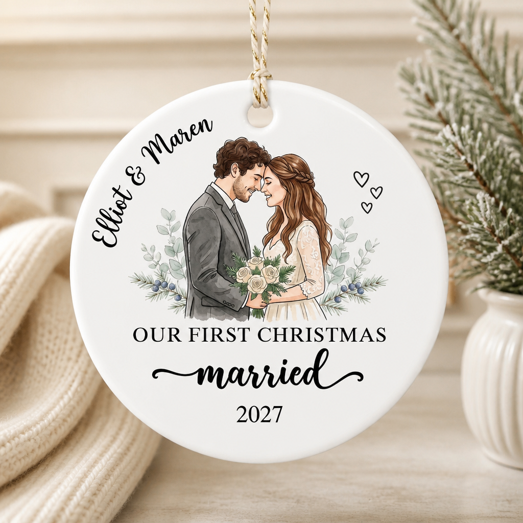 Our First Christmas – Personalized Photo Ornament – Christmas Gift, Gift For Couples mockup-product-6a7bd34f3aed724577745797.png
