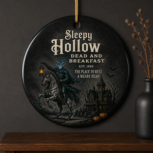 Sleepy Hollow Dead & Breakfast Ornament – Headless Horseman Halloween Keepsake, Gothic Haunted House Decor, Spooky Gift for Horror Lovers mockup-product-6a98ea48a0d718ff990ffea8.png