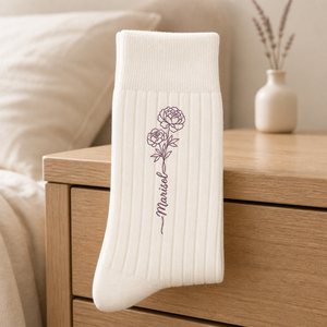 Personalized Name Birth Flower Embroidered Socks Gifts For Wife, Family Or Bestie mockup-product-6aa12aa0079c5b7c965258ca.png