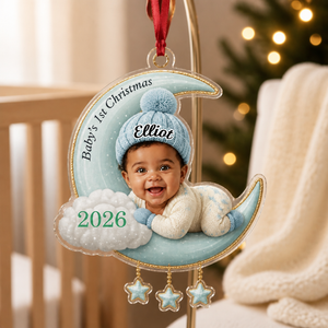 Baby's 1st Christmas Elliot 2026 – Personalized Photo Personalized 3D Ornament – Christmas Gift mockup-product-6aa12b4163d870cbb8577585.png