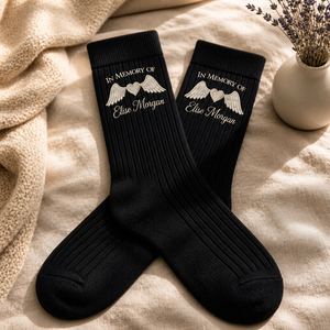 In Memory Of – Personalized Socks - All over printed – Friend Gift mockup-product-6aa12dae079c5b7c965258d3.png