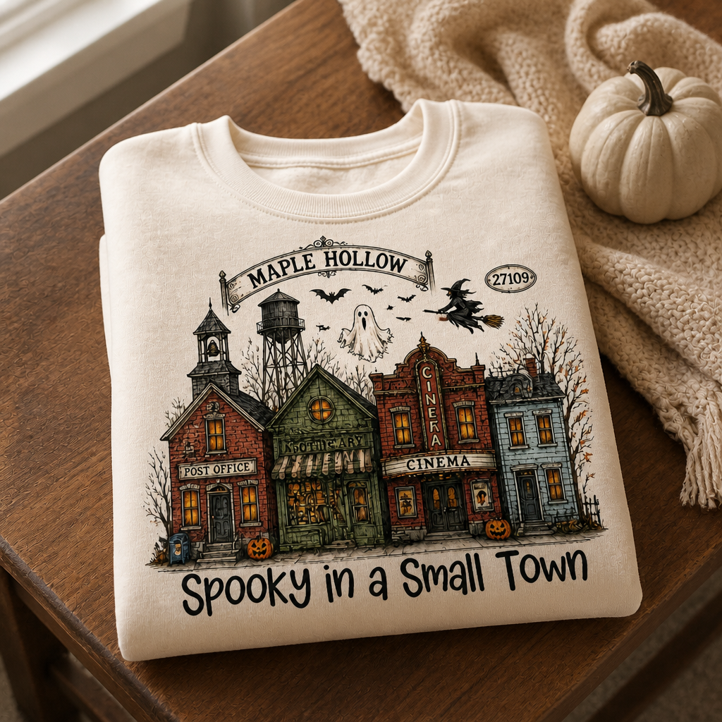Spooky in a Small Town – Apparel – Halloween Gift mockup-product-6aa12ea0079c5b7c965258d4.png