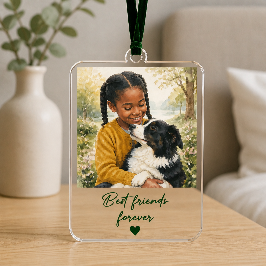 Custom Photo Best Friends Forever Acrylic Ornament, Personalized Family & Friends Keepsake, Christmas Gift mockup-product-6aa3aa8b88fd550fdfe1691a.png