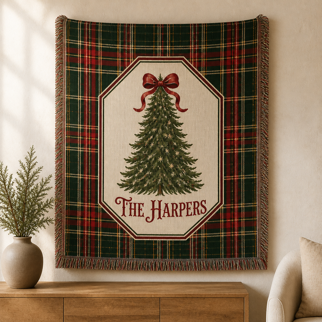 The Hartwells – Personalized Woven Throw Blanket – Christmas Gift mockup-product-6aa3ca8093cd3a84f39810f8.png