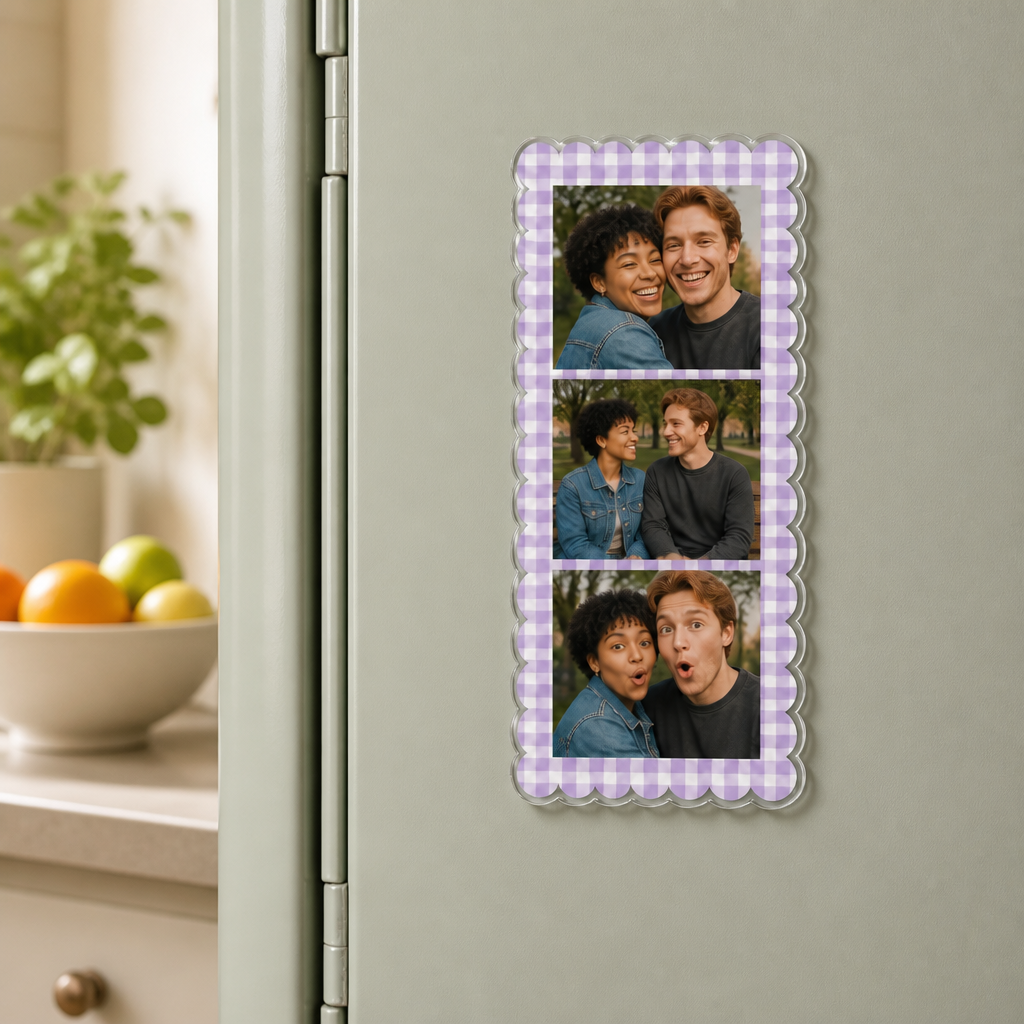 Personalized Strip Photobooth Acrylic Fridge Magnet, Gift For Couples, Family & Friends mockup-product-6aa3caf693cd3a84f39810f9.png