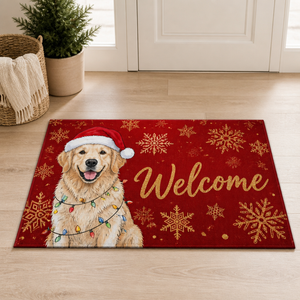 Welcome – Personalized Pet Photo Doormat – Christmas Gift For Pet Lover mockup-product-6aa6bba796a20d0fd674537b.png