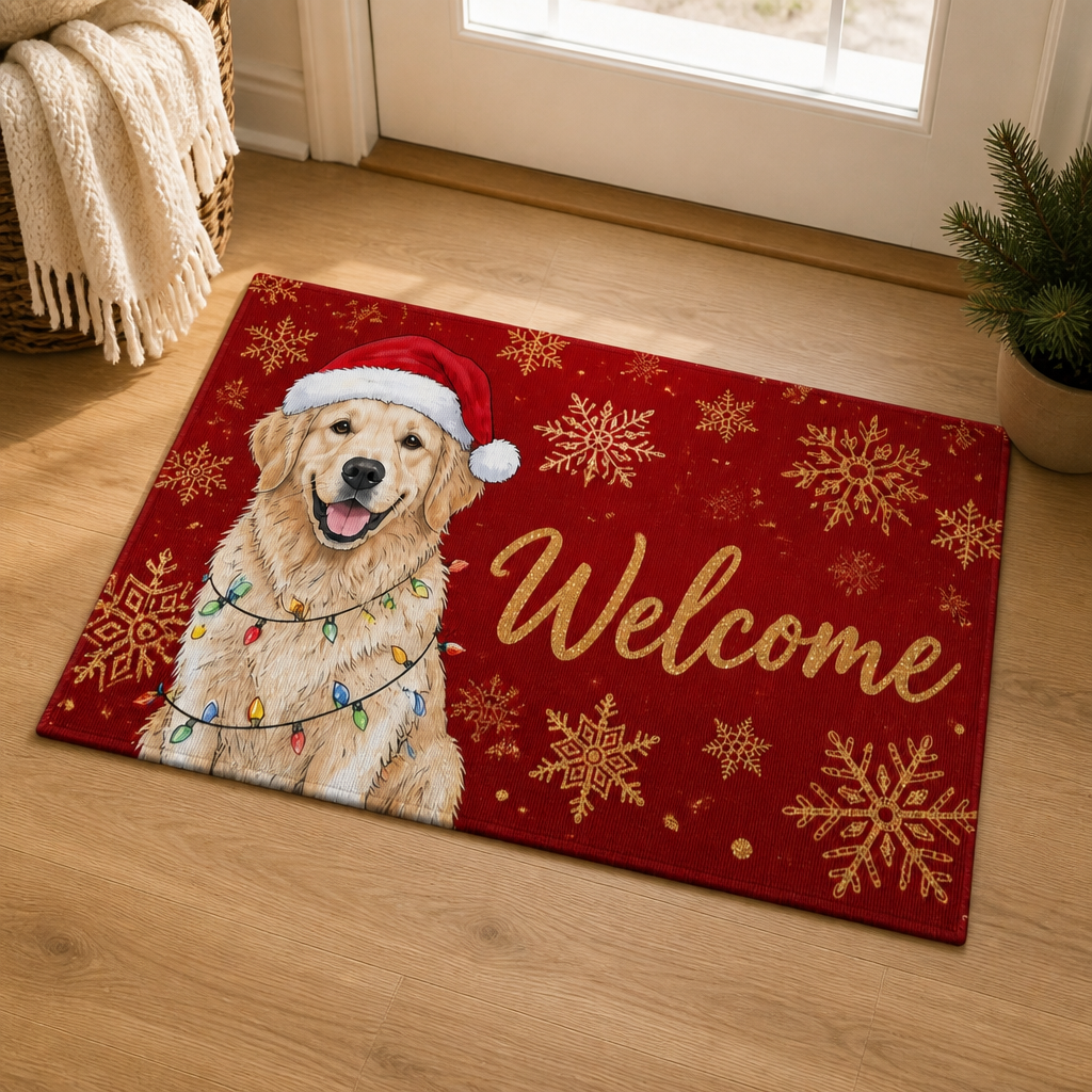 Welcome – Personalized Pet Photo Doormat – Christmas Gift For Pet Lover mockup-product-6aa6bcb1fbcaffbdb1636ab1.png