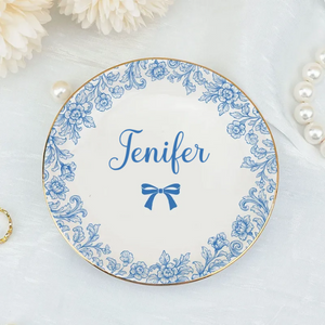 Beautiful Garden For Friend - Personalized Jewelry Dish - Gift For Friend, Bestie, Daughter, Sister