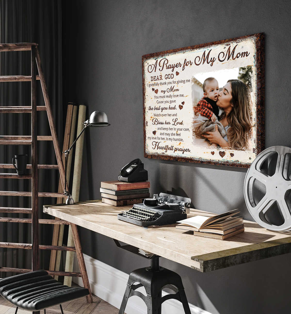 Prayer For My Mom Custom Canvas Mom Canvas Personalized Gift For Mom Mother's Day Gift