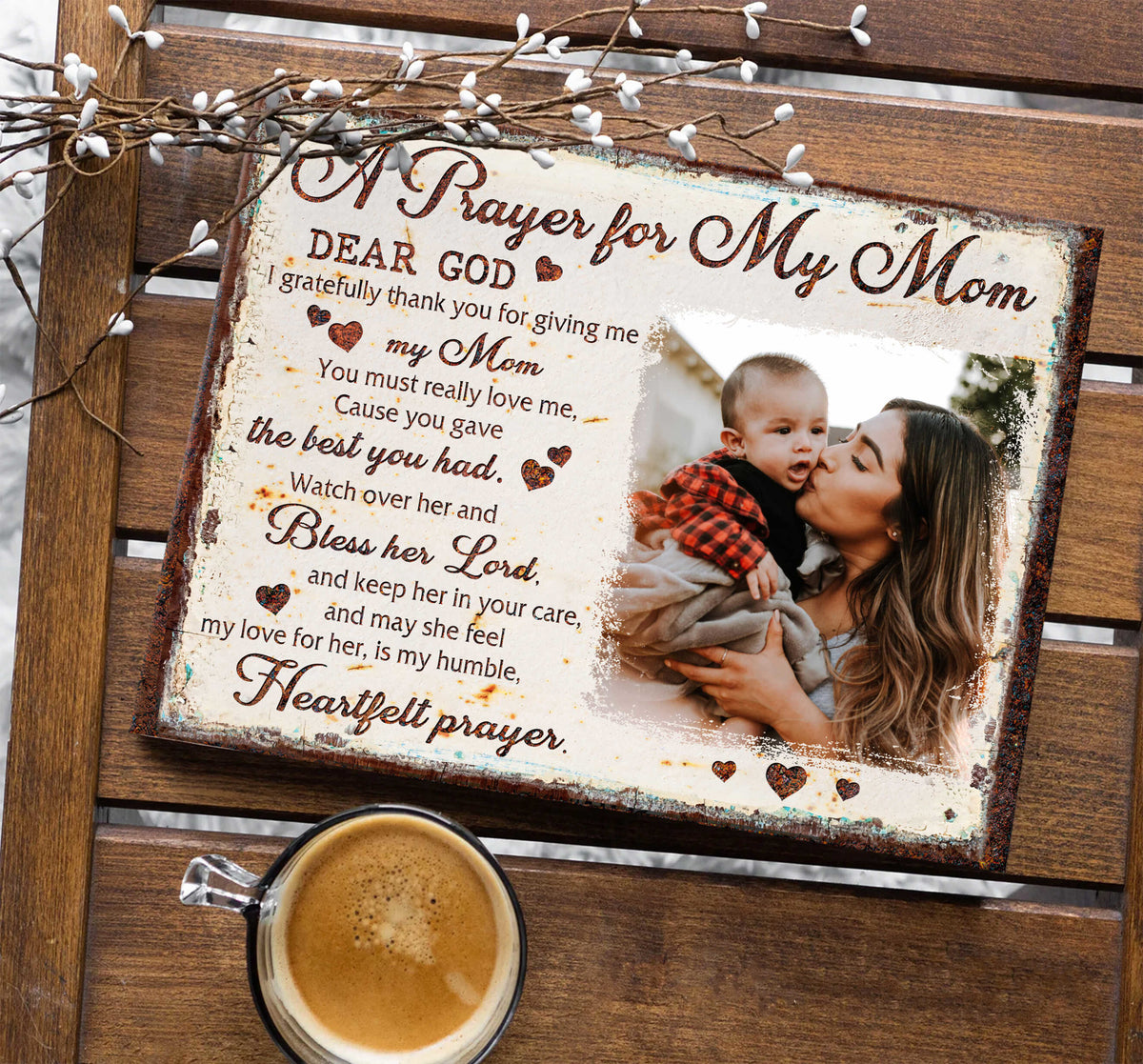 Prayer For My Mom Custom Canvas Mom Canvas Personalized Gift For Mom Mother's Day Gift