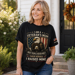 Mother's Day Gifts, I Am A Veteran s Mom 250Th Usa Anniversary - Personalized Shirt