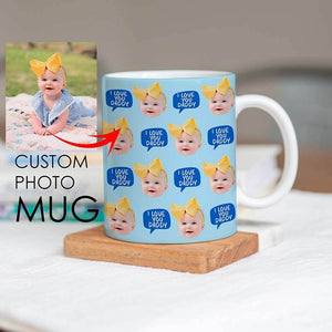 Photo Mug - Photo Gifts - Personalised Mugs - Customised Gifts For Him, Her - Dog, Cat Gifts - Speech Bubble