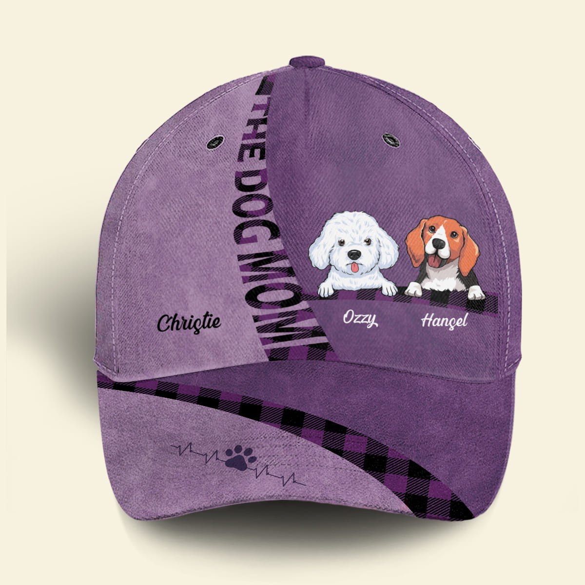 Life Is Better With Dogs - Personalized Classic Cap - Gift For Dog Lovers, Dog Dad, Dog Mom