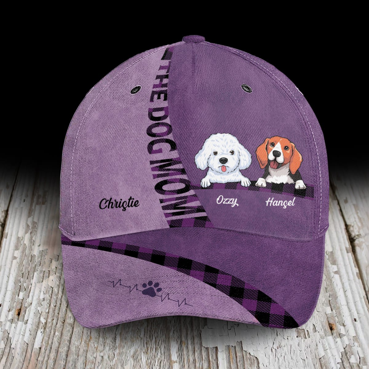 Life Is Better With Dogs - Personalized Classic Cap - Gift For Dog Lovers, Dog Dad, Dog Mom