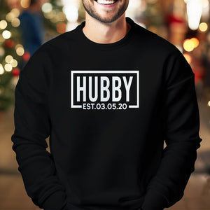 Wifey and Hubby Just Married - Personalized Apparel - Gift For Wife, Husband