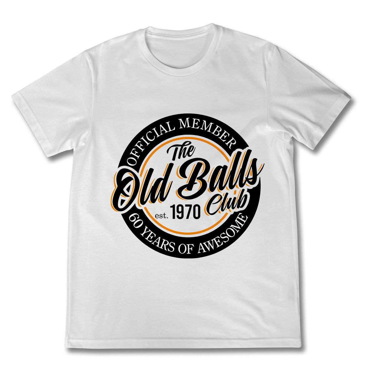 Funny Birthday Shirt - Old Balls Mens Birthday