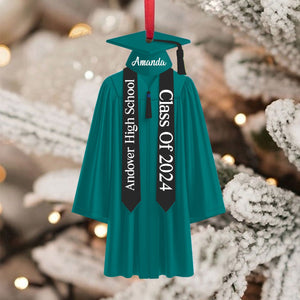 Personalized Graduation Ornament,2024 College Graduation,School Graduation Ornament Gift,Class Of 2024,High School Graduation Gift,Grad Gift