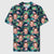 Men's Custom Face POLO Shirt Personalized Golf Shirts For Him Flamingo Flower, Gift For Father