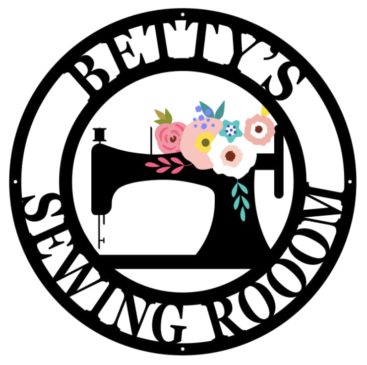 Sewing room sign,personalized sign,Custom Metal sewing sign,Quilting sign,gift for her,farm sign,gift for grandma,gift for mom,sister