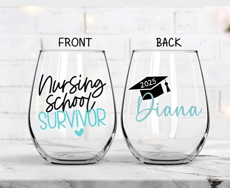 Nurse Graduation 2025 Gift, RN Gifts, RN Graduation Gifts, Personalized Nurse Gift, Nurse Appreciation Gift, Nursing School Survivor