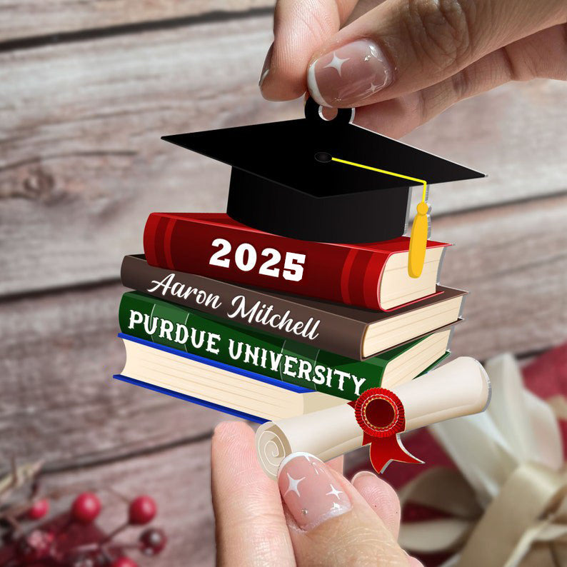 Personalized Graduation Ornament 2025, High School Graduation Gift, College Graduation Gifts,New Graduate Gift, Graduation Gifts For Her,Him