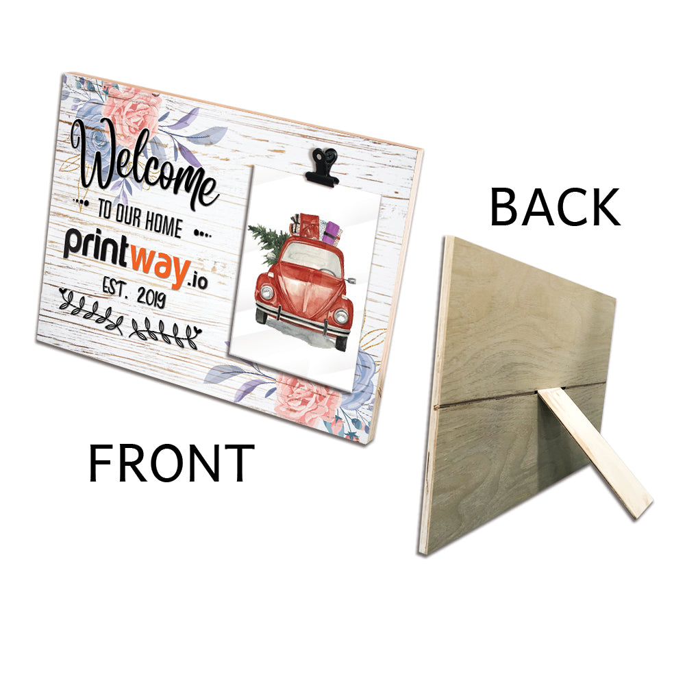 Pet Picture Frame Cat or Dog Frame Custom Photo Clip Frame Memorial Pet Loss Picture Frame Memorial Dog Gift