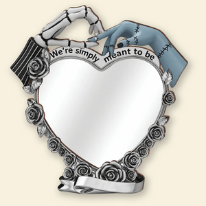 Spooky Couple Personalized Wall Hanging Mirror Gifts For Couple