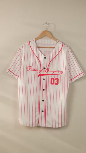 Personalized Name Team,Custom Stripe Line Color Baseball Jersey For Baseball Fans,Custom Number Baseball Team Jersey,Baseball Couple Jersey