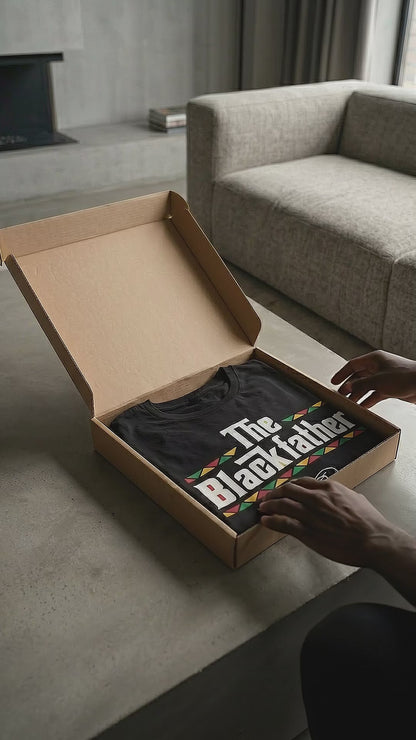 The Black Father - Personalized T-Shirt For Dad 9739da44-e05a-4400-b186-a06ef3f15a33-PSL1776737196043121.mp4